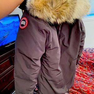 Mens Canada Goose Langford Parka Gray